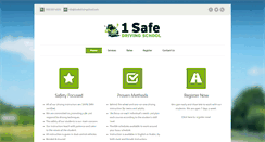 Desktop Screenshot of 1safedrivingschool.com